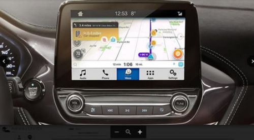Waze en la pantalla de tu Ford