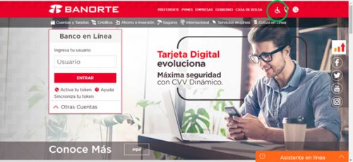 Banorte, permite solicitar y contratar una tarjeta de cr&eacute;dito desde el m&oacute;vil