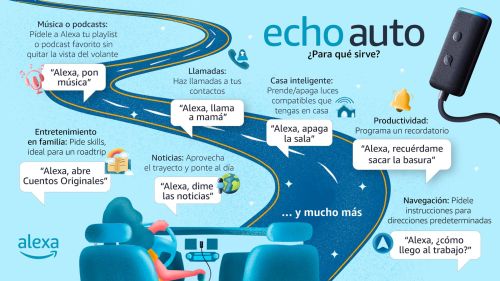 Echo Auto ya est&aacute; disponible en Amazon M&eacute;xico